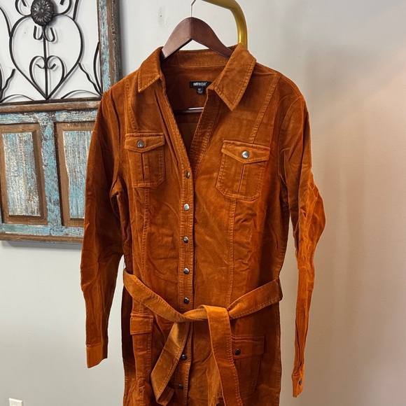 Metrostyle Amber Corduroy Dress - Picture 4 of 12